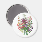 Blumenkarneval Magnet (Vorderseite/Rückseite)