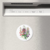 Blumenkarneval Magnet (In Situ (Geschirrspüler))