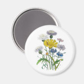Blumenkarneval Magnet (Vorderseite/Rückseite)