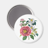 Blumenkarneval Magnet (Vorderseite/Rückseite)