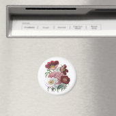 Blumenkarneval Magnet (In Situ (Geschirrspüler))