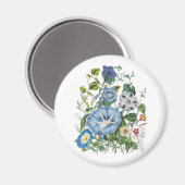 Blumenkarneval Magnet (Vorderseite/Rückseite)