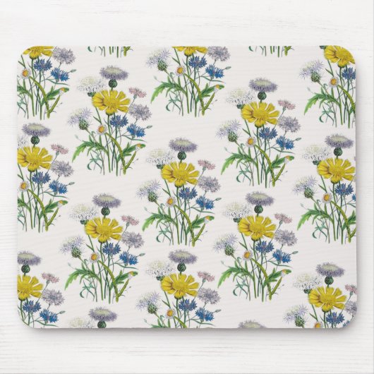 Blumenkarneval Mousepad (Vorne)