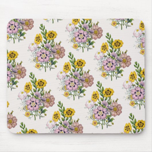 Blumenkarneval Mousepad (Vorne)