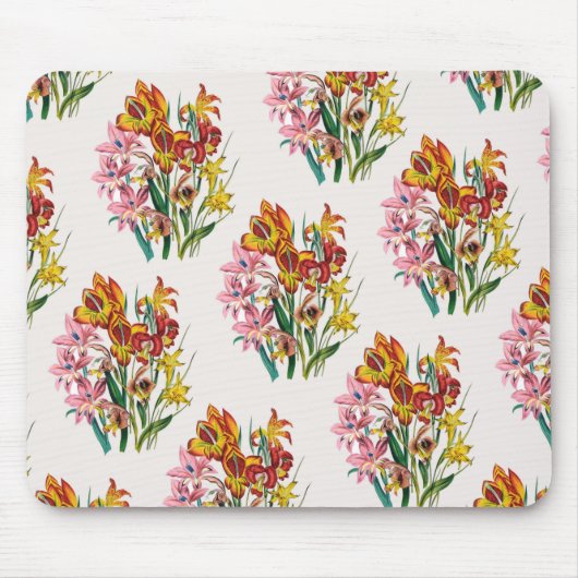 Blumenkarneval Mousepad (Vorne)