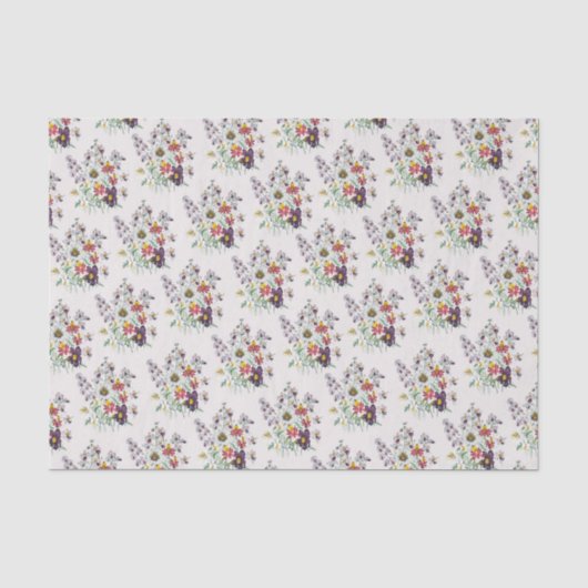 Blumenkarneval Seidenpapier (Vorderseite)