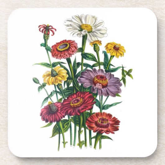 Blumenkarneval Untersetzer (Vorderseite)