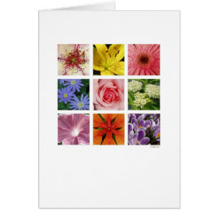 Blumenkarte