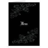 Blumenkarte Deko Wedding (Vorne)