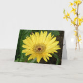 Blumenkarte der mutter Tages Karte (Gelbe Blume)