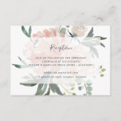 Blumenkarte für den Mittsommer Begleitkarte (Vorderseite)