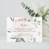 Blumenkarte für den Mittsommer Begleitkarte (Stehend Vorderseite)