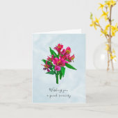 Blumenkarte Karte (Gelbe Blume)