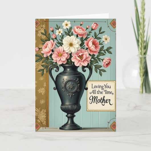 Blumenkarte 'Mutterliebe' Karte (Vorderseite)