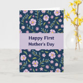 Blumenkarte zum ersten Muttertag Karte (Gelbe Blume)