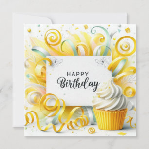 Blumenkarte zum Geburtstag Feiertagskarte