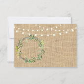 Blumenkarten für Save the Date Liebe (Rückseite)