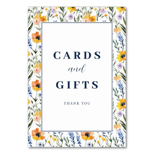 Blumenkarten und Geschenke Danke (Vorderseite)