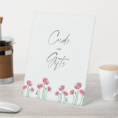 Blumenkarten und Geschenkposter Sockelschild (In SItu)