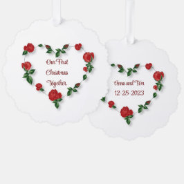 Blumenkarton Ornament Karte
