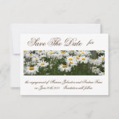Blumenkäse Save the Date Einladung (Vorderseite)