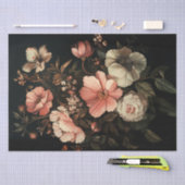 Blumenkaskade-Dekupage Seidenpapier (Handwerk)