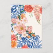 Blumenkatalog Das ist ein weiteres Brautparty Begleitkarte (Rückseite)