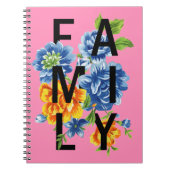 Blumenkatalog Notizblock (Vorderseite)