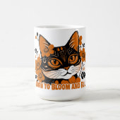 Blumenkatze Kaffeetasse (Mittel)