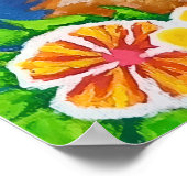 Blumenkatze★ Poster (Ecke)
