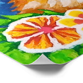Blumenkatze★ Poster (Ecke)