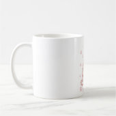 Blumenkatze Silhouette Kaffeetasse (Links)