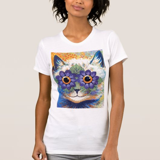 Blumenkatze T-Shirt (Vorderseite)