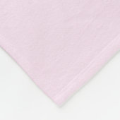 Blumenkatzen Silhouette ArtFaux überzogene Canvas  Fleecedecke (Ecke)