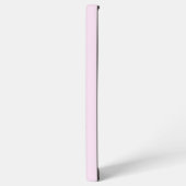 Blumenkatzen Silhouette ArtFaux überzogene Canvas Samsung Galaxy Hülle (Linke Seite)