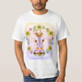 Blumenkatzengroom T-Shirt (Vorderseite)