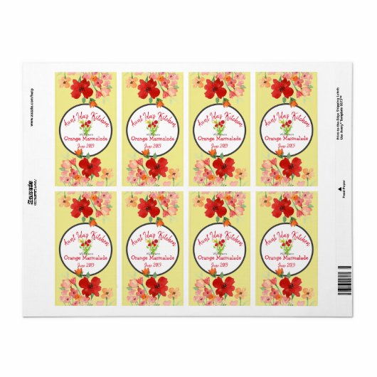 Blumenkennzeichnung (Vorne)