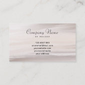 Blumenkerze Visitenkarte (Rückseite)