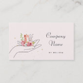 Blumenkerze Visitenkarte (Vorderseite)