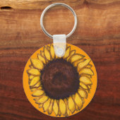 Blumenketten Gelbe Blume Geschenke Schlüsselanhänger (Vorderseite)