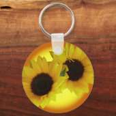 Blumenketten Gelbe Blume Geschenke Schlüsselanhänger (Vorderseite)