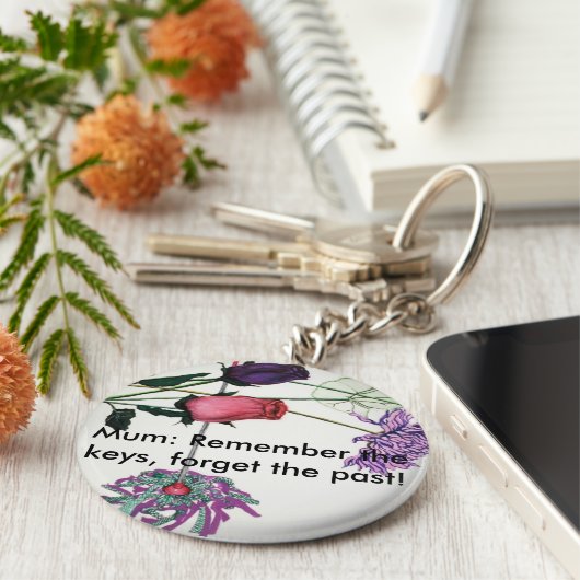 Blumenkeyring für Mums Schlüsselanhänger (Seite)