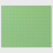 Blumenkimono, Limon und piniengrün Geschenkpapier (Flach)