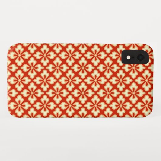 Blumenkimono, Mandarine Case-Mate iPhone Hülle (Rückseite (Horizontal))
