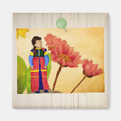 Blumenkind Magnet (Vorne)