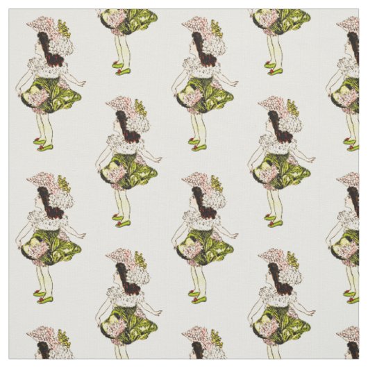 BLUMENKIND - SCHAFGARBE BLUMENFEE-MUSTER STOFF (Muster)