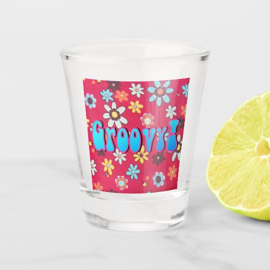 Blumenkind Schnapsglas (Vorderseite)