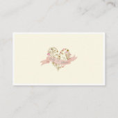 Blumenkinder in blutbilligerem Gewand Begleitkarte (Rückseite)