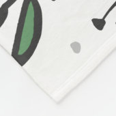 Blumenkinder machen das Leben großartig Fleecedecke (Ecke)