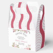 Blumenkinderdusche Rose farbenfroh Geschenkschachtel (Geöffnet)